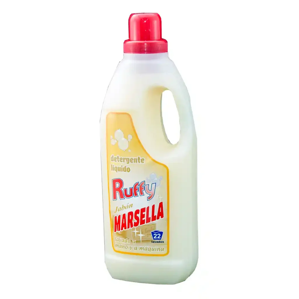 Jabón de Marsella 2l Ruffy Detergentes lavadora