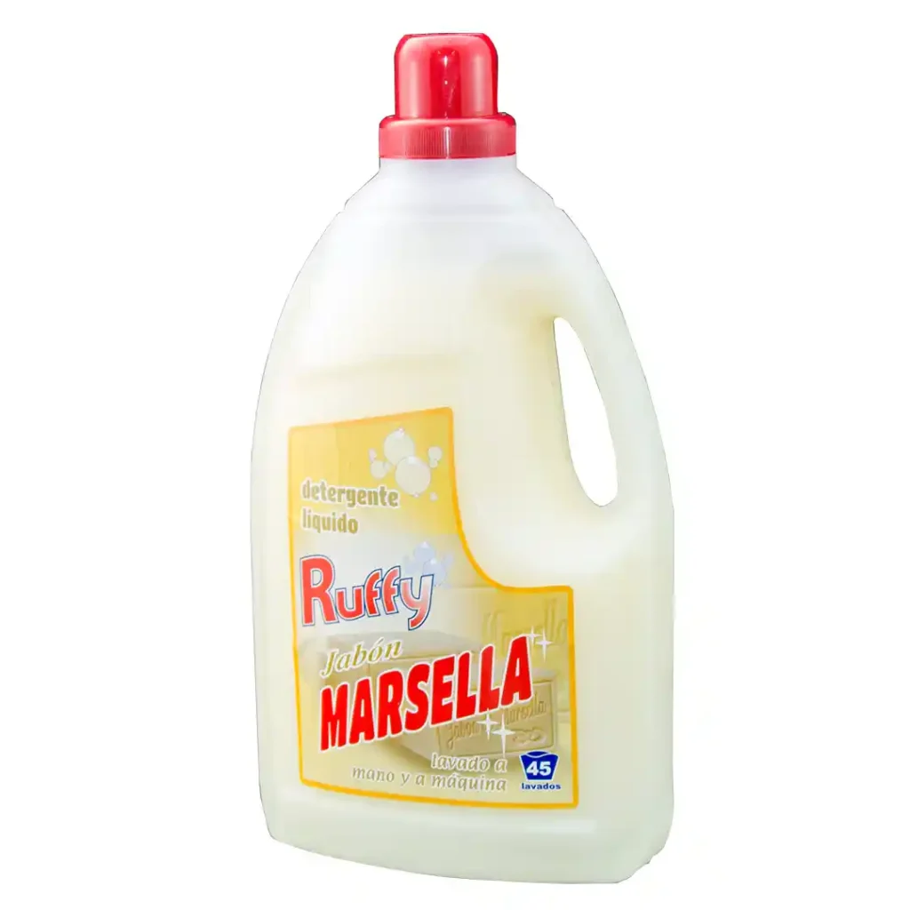 Jabón de Marsella 3l Ruffy Detergentes lavadora