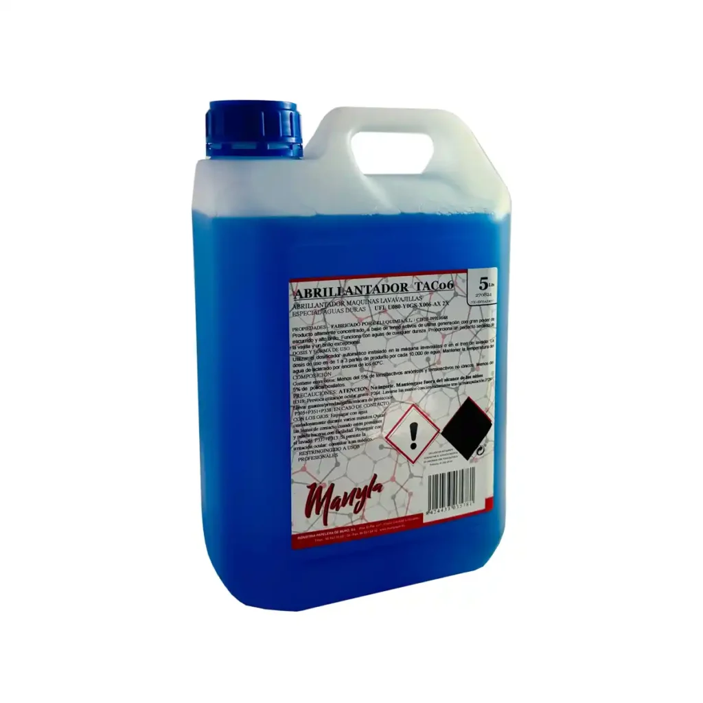 Tac Lavavajillas Abrillantador D 5l Manyla Detergentes lavavajillas
