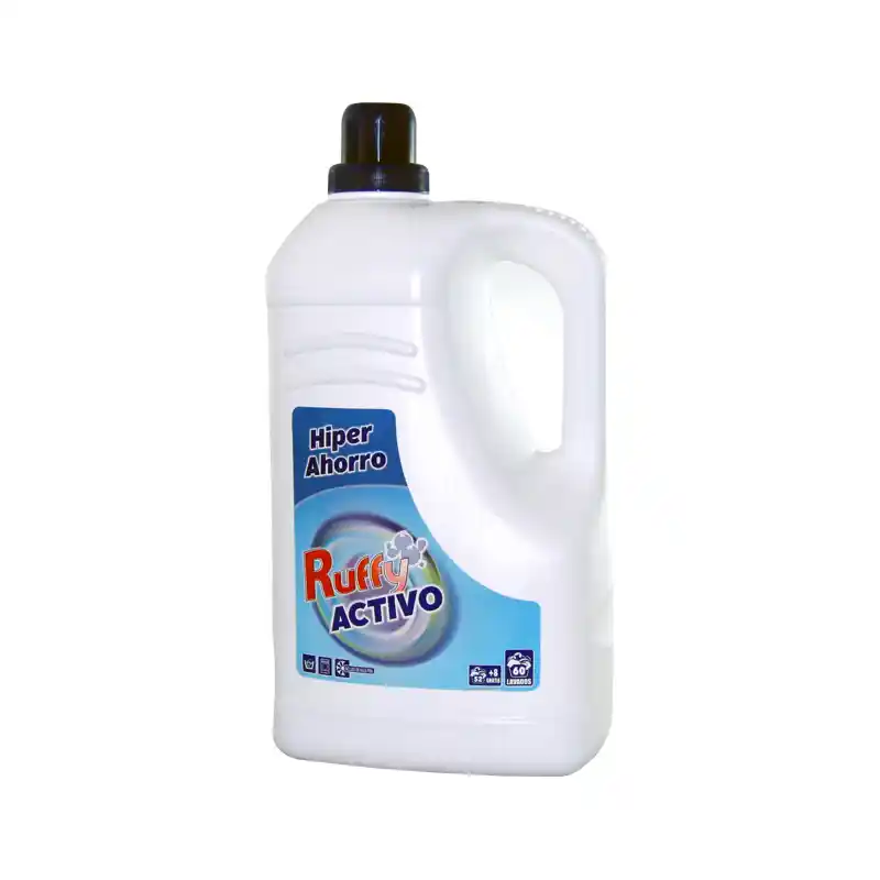 Gel Azul / Automáticas Gel Activo 5l Ruffy Detergentes lavadora