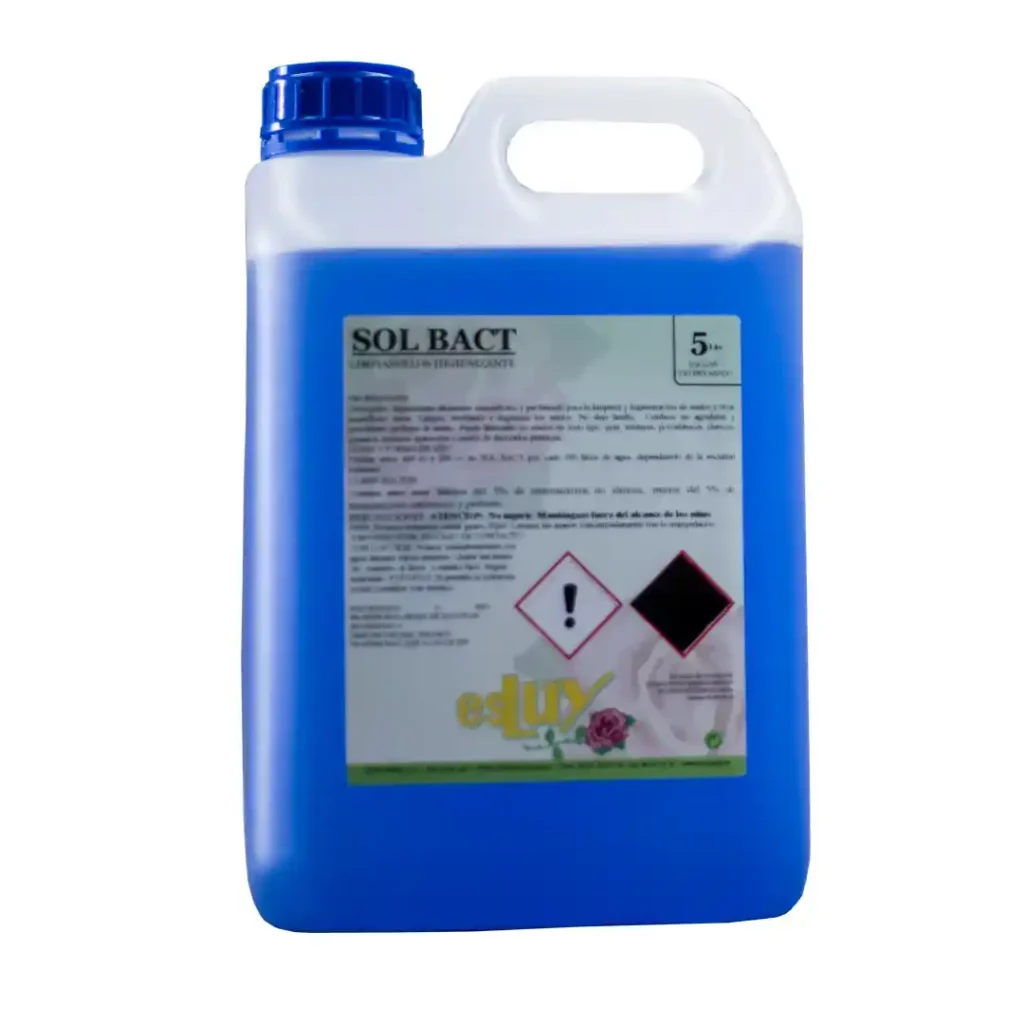 Limpia Suelos Sol Bact Bactericida 5l Luy Fregasuelos